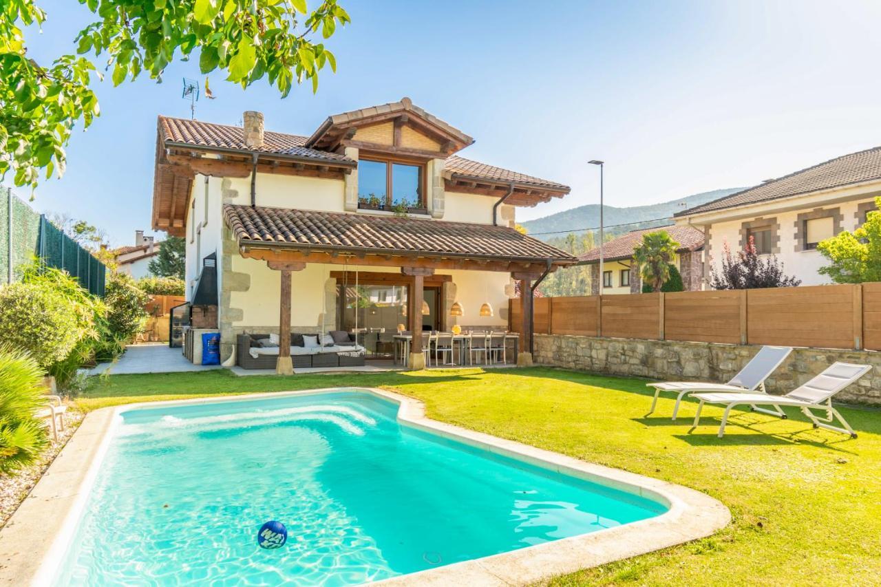 Casa Patxi, Espectacular Casa Rural Proxima A Pamplona Larrasoana エクステリア 写真