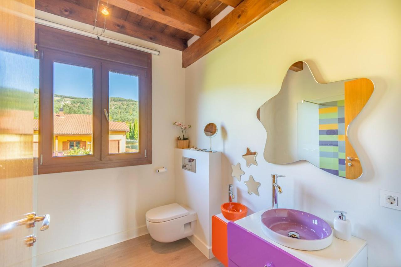 Casa Patxi, Espectacular Casa Rural Proxima A Pamplona Larrasoana エクステリア 写真
