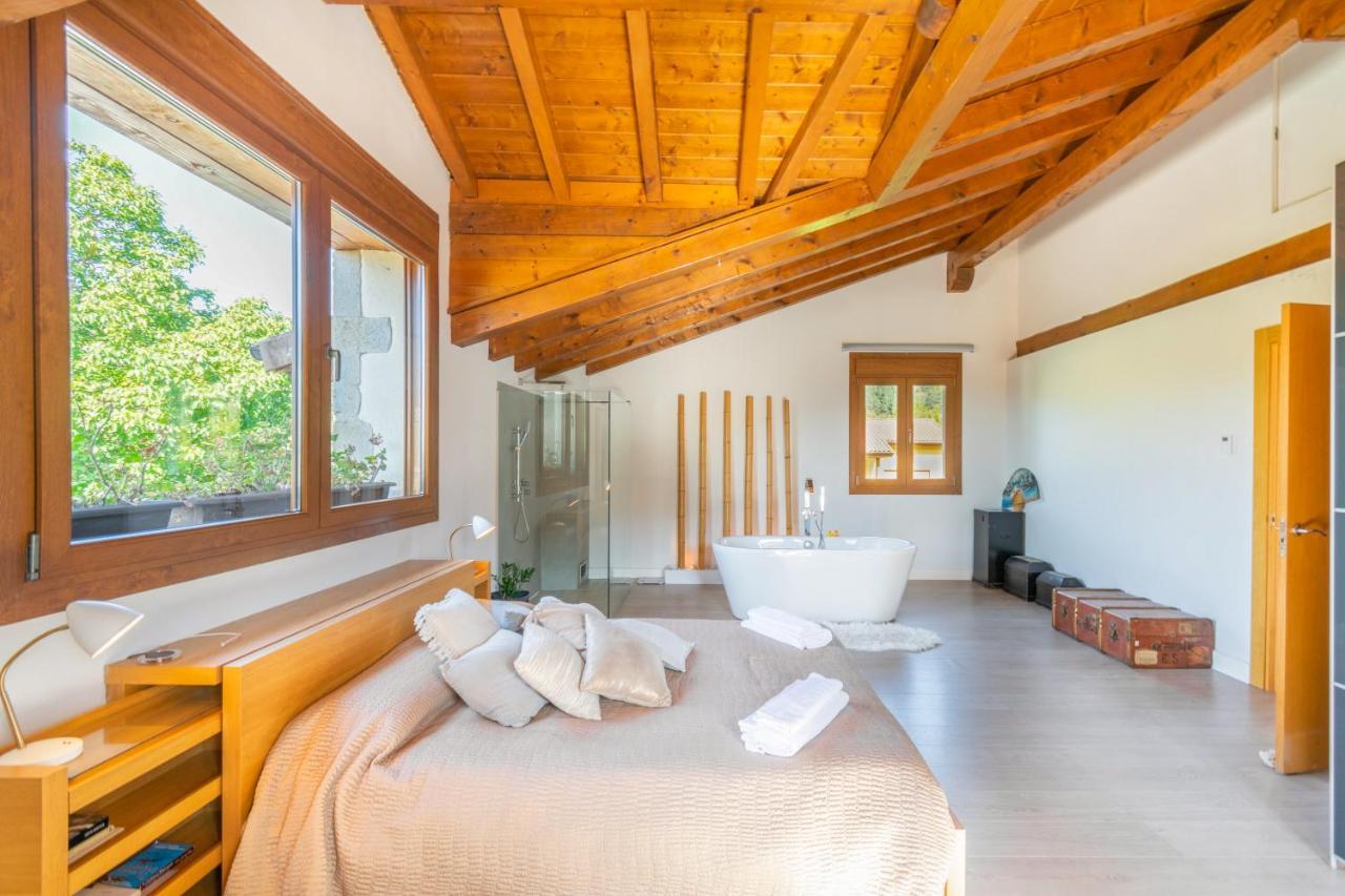 Casa Patxi, Espectacular Casa Rural Proxima A Pamplona Larrasoana エクステリア 写真