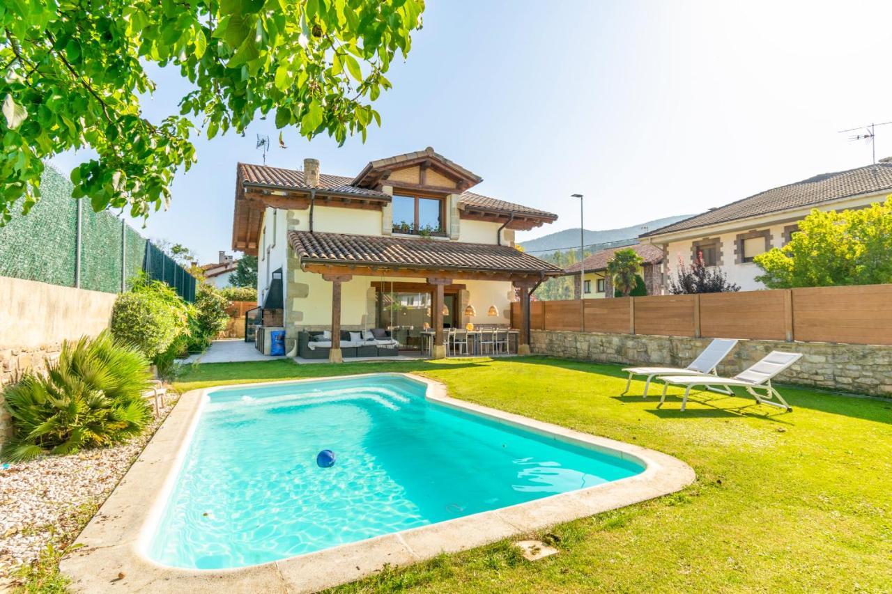 Casa Patxi, Espectacular Casa Rural Proxima A Pamplona Larrasoana エクステリア 写真