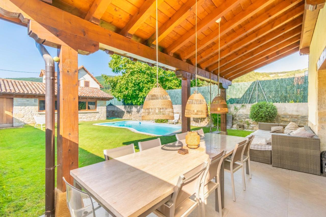 Casa Patxi, Espectacular Casa Rural Proxima A Pamplona Larrasoana エクステリア 写真
